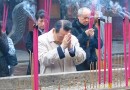 泰国正大集团董事长谢国明一行赴报国寺朝圣礼佛