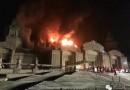 江苏无锡灵山大佛梵宫昨晚突发火灾 火被扑灭无人员伤亡