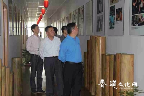 厦门市海沧区委等一行参观妙吉祥香道文化产业