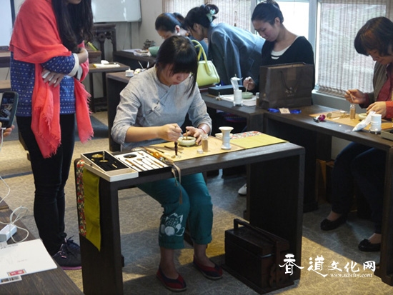 大馨堂12月份国家CETTIC香道师职业认证培训集景