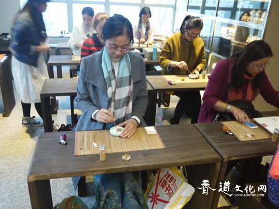 大馨堂12月份国家CETTIC香道师职业认证培训集景