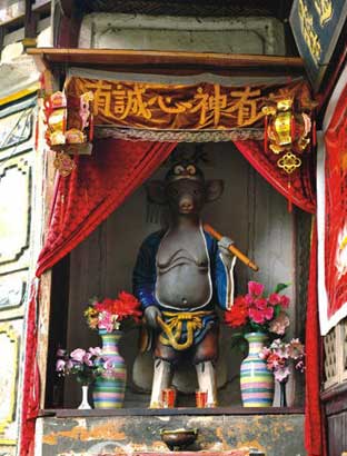 云南八戒寺 中国唯一供奉猪八戒的地方