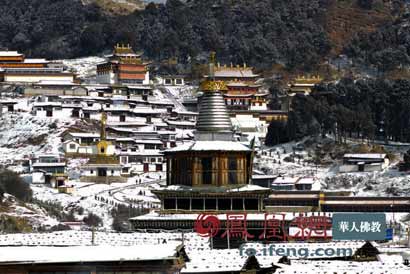 冬游甘南三大寺  感受别样风采(图)