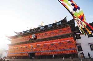 冬游甘南三大寺  感受别样风采(图)