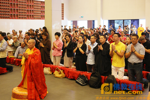 上海万佛寺、广慈功德会举办2015年度中秋普茶畅叙会