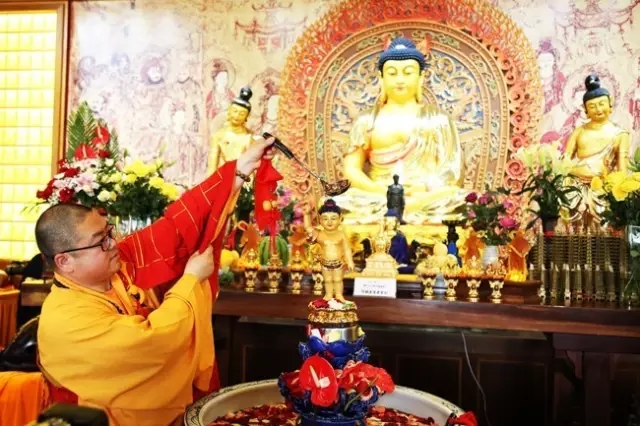 萧泾古寺浴佛节第二期大学生一日禅文化体验活动圆满结束